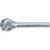 16X14MM GÖMB ALAKÚ TURBÓMARÓ, SZÁR 6 MM, FINOM FOGAZÁSSAL YORK YRK-210-6369K