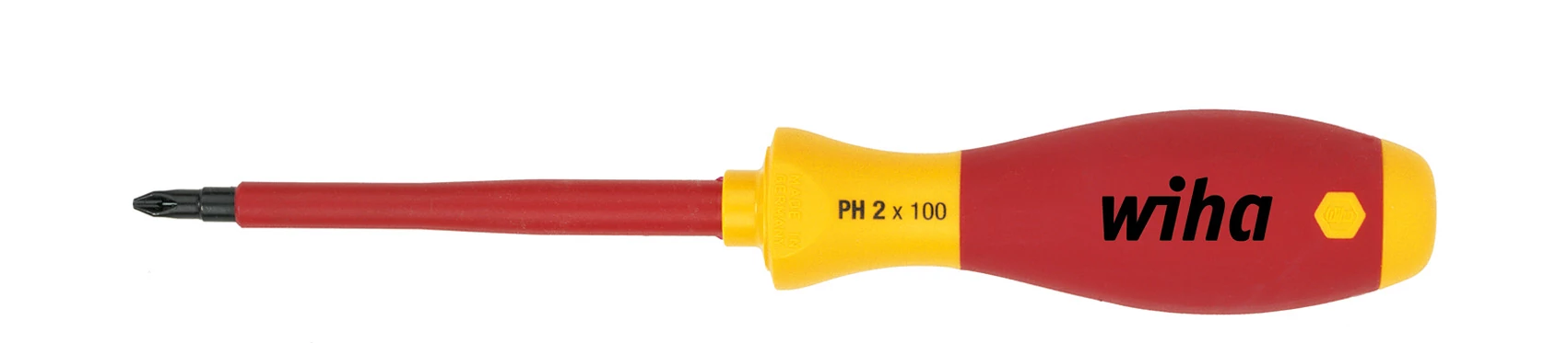 WIHA SoftFinish® villanyszerelő Phillips-csavarhúzó 321N SF PH 1x80: 00847