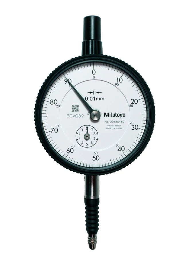 Analóg mérőóra 10/0,01mm, IP64, sík hátlap Mitutoyo 2046AB-60
