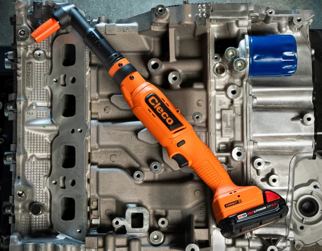 CLECO CellClutch akkus nyomatékcsavarozógép, sarok(akku nélkül) 8,3-30Nm, 3/8