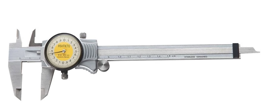 Órás tolómérő alumínium házas 0-300mm /0.02mm ±0.04mm Asimeto: 304-12-6