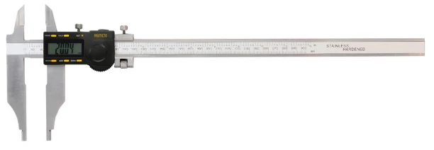 Műhelytolómérő, digitális, alsó-felső csúccsal 300/0,04mm Asimeto: 315-12-8