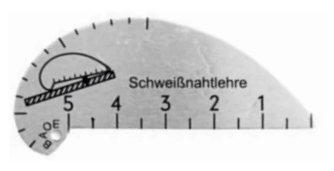 Alumínium hegesztési idomszer sík és sarok varratokhoz Asimeto: 1000-001
