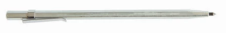 Egyenes keményfém rajztű csíptetővel és védősapkával 150 mm Asimeto: 1100-006