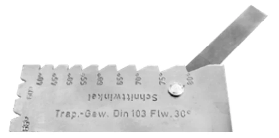 Kombinált menetkés sablon állítható ütközővel Asimeto: 1200-036