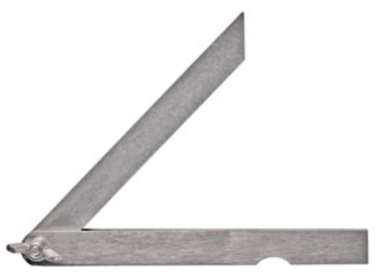 Horganyzott szögmásoló, 200 mm, szárker.met.: 20x5 mm Asimeto: 304-10