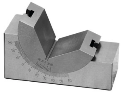 Állítható szögű prizma, skála 0-60° között,  102x30x49 mm Asimeto: 580-21