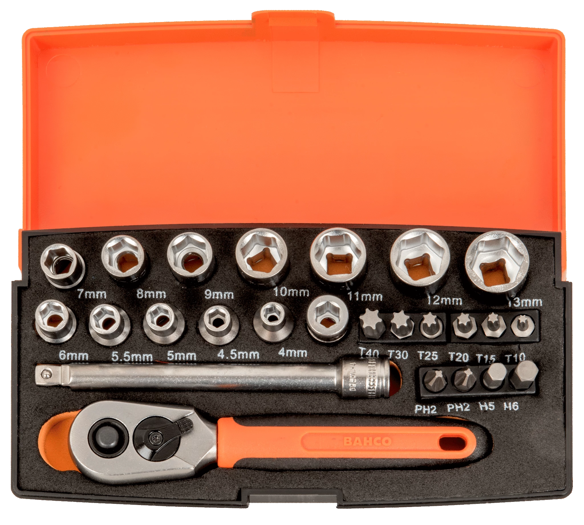 Dugókulcs-készlet 1/4