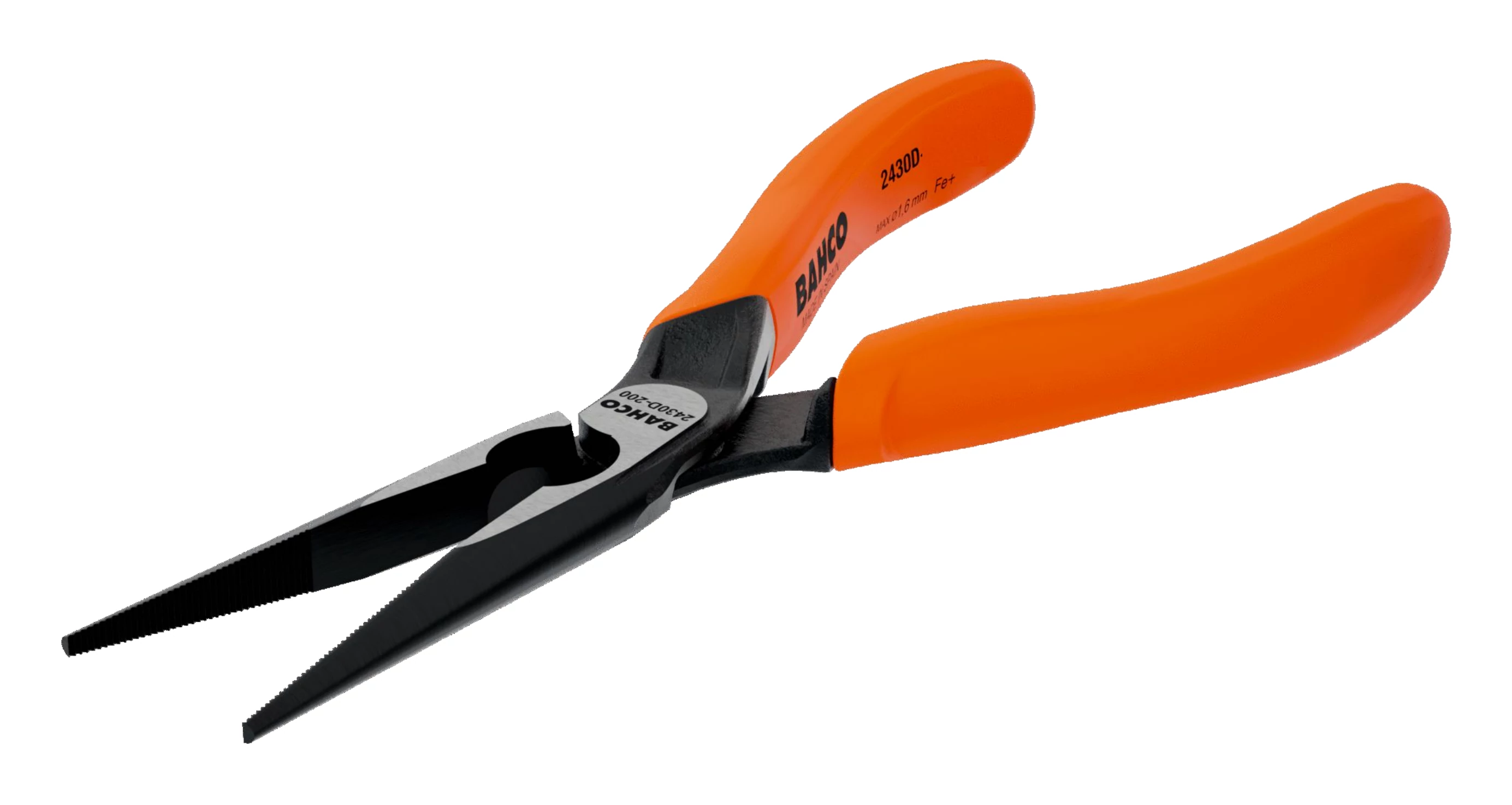 Telefonfogó műanyag nyéllel, kemény acélhuzalhoz (1,4mm) 140mm Bahco 2430 D-140 IP