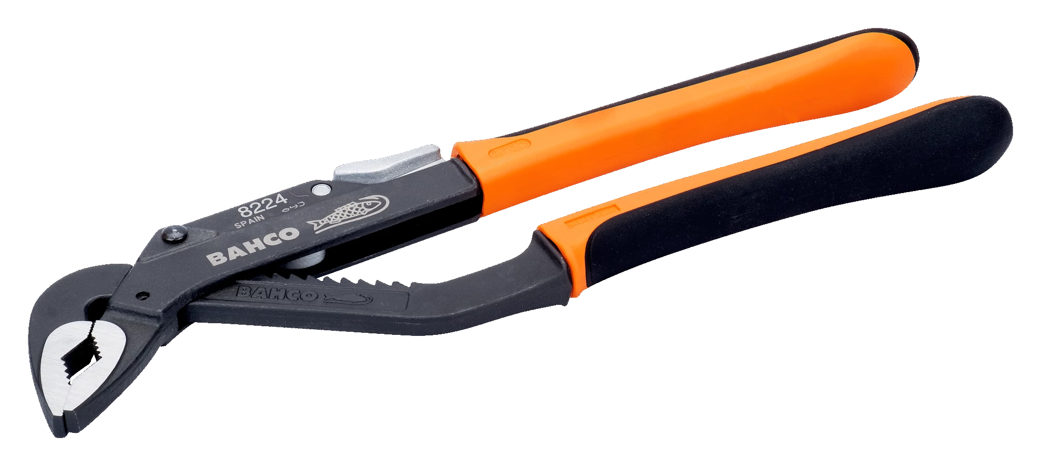 Vízpumpafogó, Ergo, barnított, 250 mm, Bahco 8224 IP