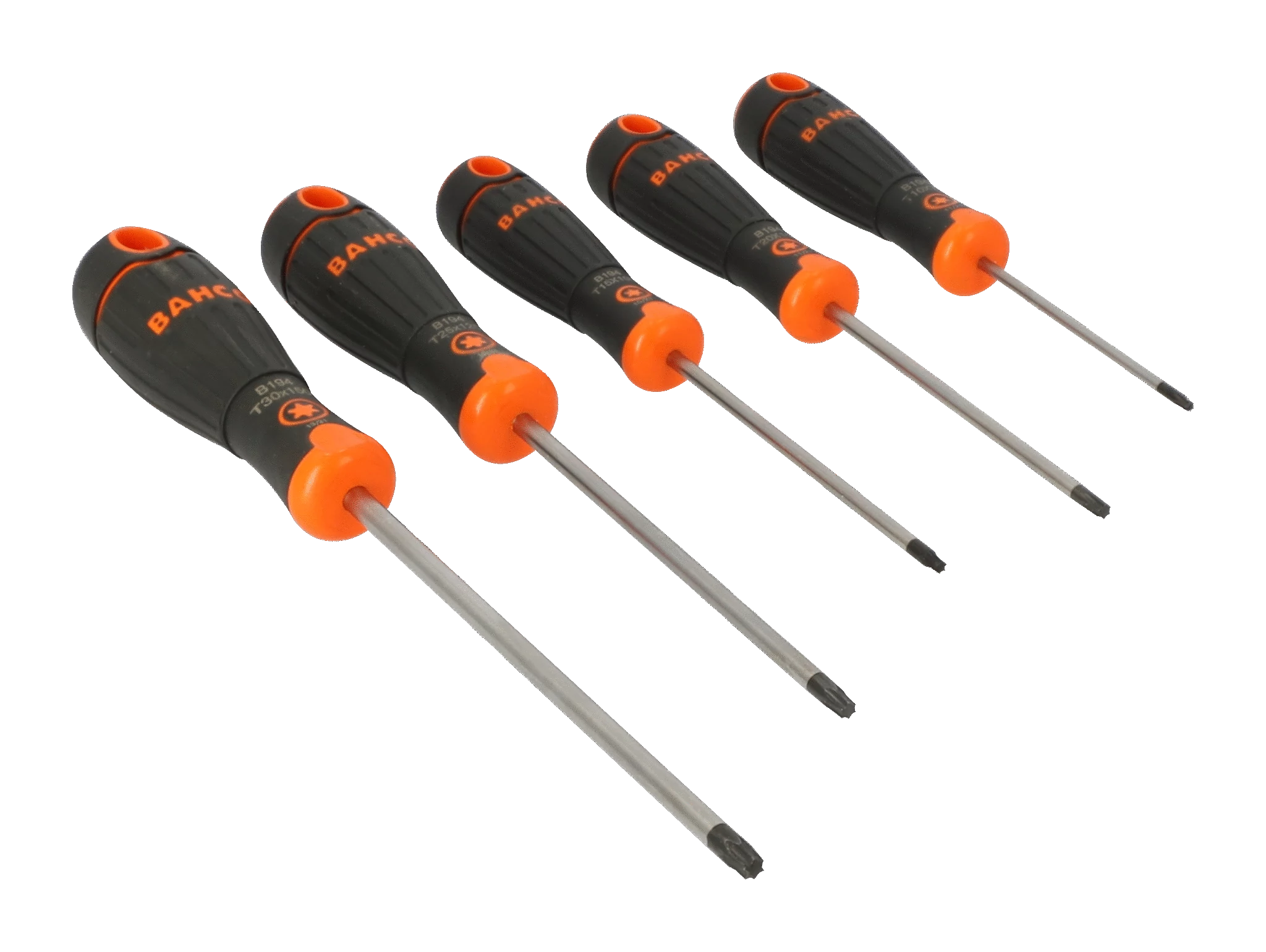 Csavarhúzó-készlet, BahcoFit, 5-részes, Torx Bahco: B219.025