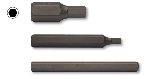 10 mm Bit, hatszög 4x75 mm, hosszú  Irimo: T49H4L