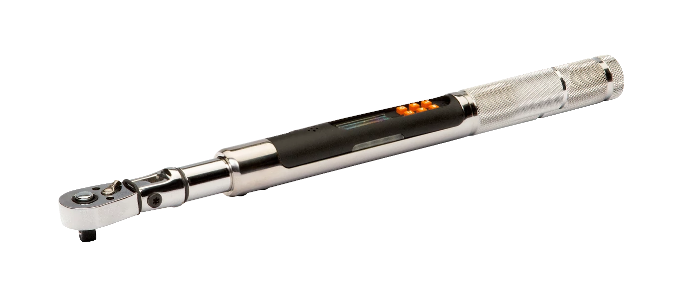 Elektronikus szög- és nyomatékkulcs fix fejjel 0.6-12Nm 1/4