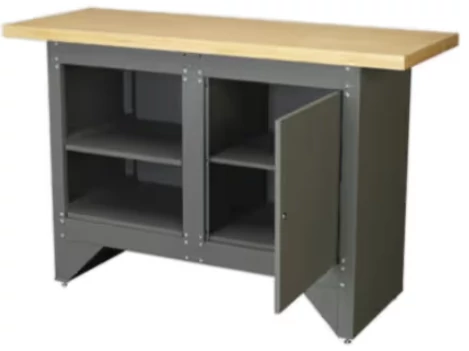 ZÁRHATÓ TÁROLÓ SZEKRÉNY & POLCOS MUNKAPAD SENATOR SEN-405-5040K