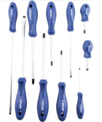 10 DB-OS CSAVARHÚZÓ KÉSZLET KÉTKOMPONENSŰ MARKOLATTAL SENATOR SEN-572-9100K