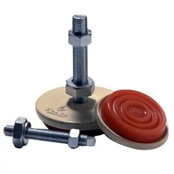Géptalp Egana F-90, poliuretán talppal teherbírás:500-2000 kg, menet: M16
