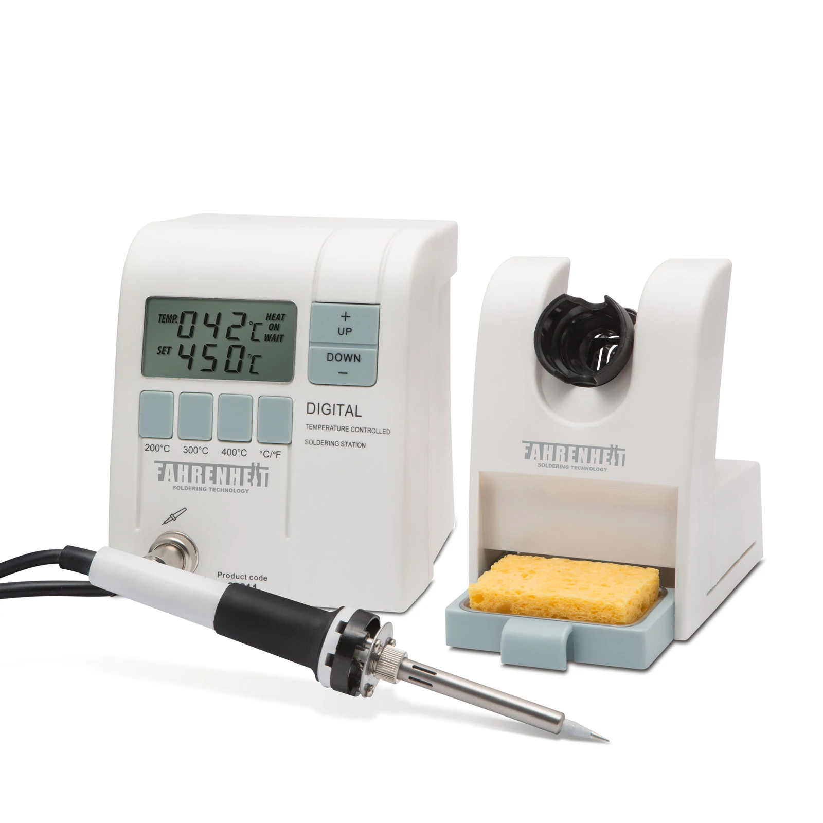 Digitális forrasztóállomás - 230V • 48W - 150 - 450°C  Fahrenheit: 28011