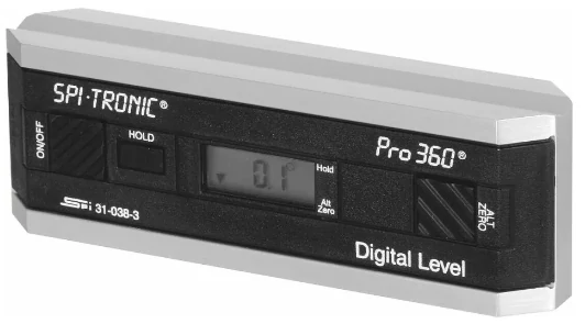 Digitális szintező, nagy pontosságú, prizmás talppal 153x31x51mm/0,1fok 360fok(4x90fok) HITEC 302-16