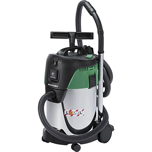 Porszívó 1000W  23/26L nedves száraz ipari rozsdamentes, 3600l/min 30L 9,2Kg HIKOKI RP300YDLWAZ