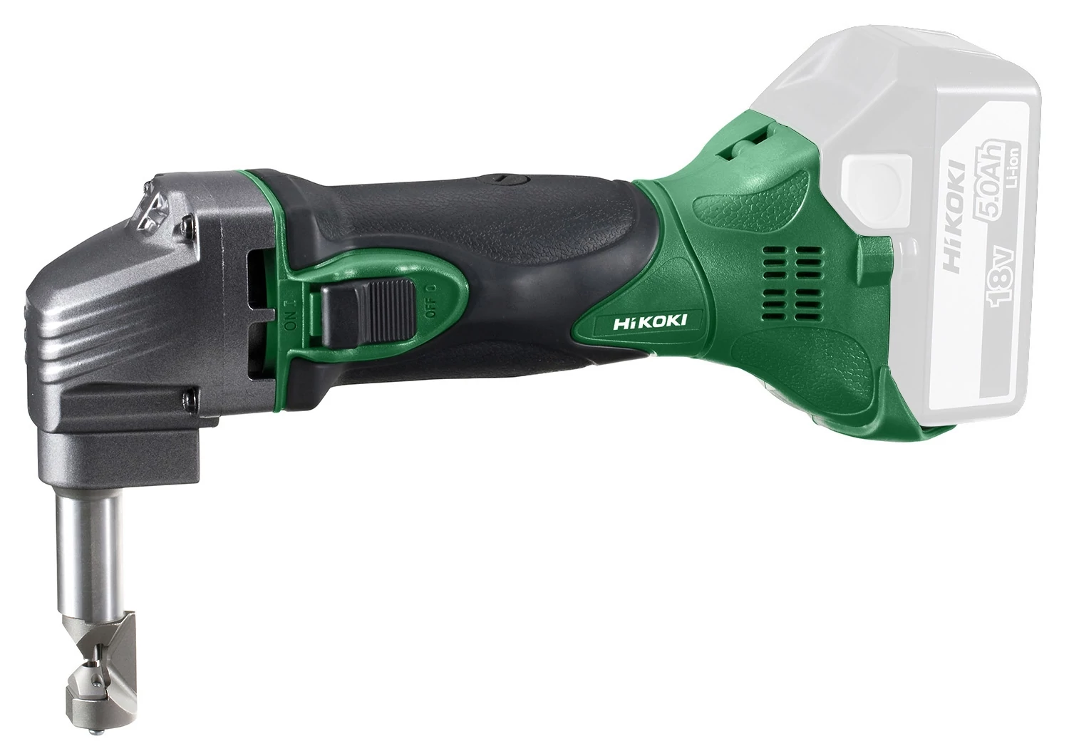 18V-os akkus lyukasztó legisebb ív: 40 mm  (AKKU és TÖLTŐ nélkül)  HiKOKI  CN18DSLW4Z