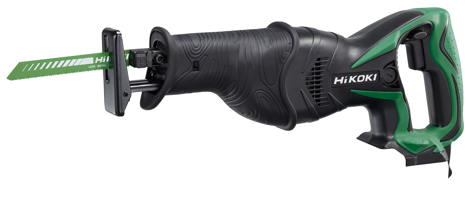 Akkus orrfűrész (18V), 0-2100/perc, lökethossz: 28mm (Akku és töltő nélkül!) HIKOKI CR18DSLW4Z