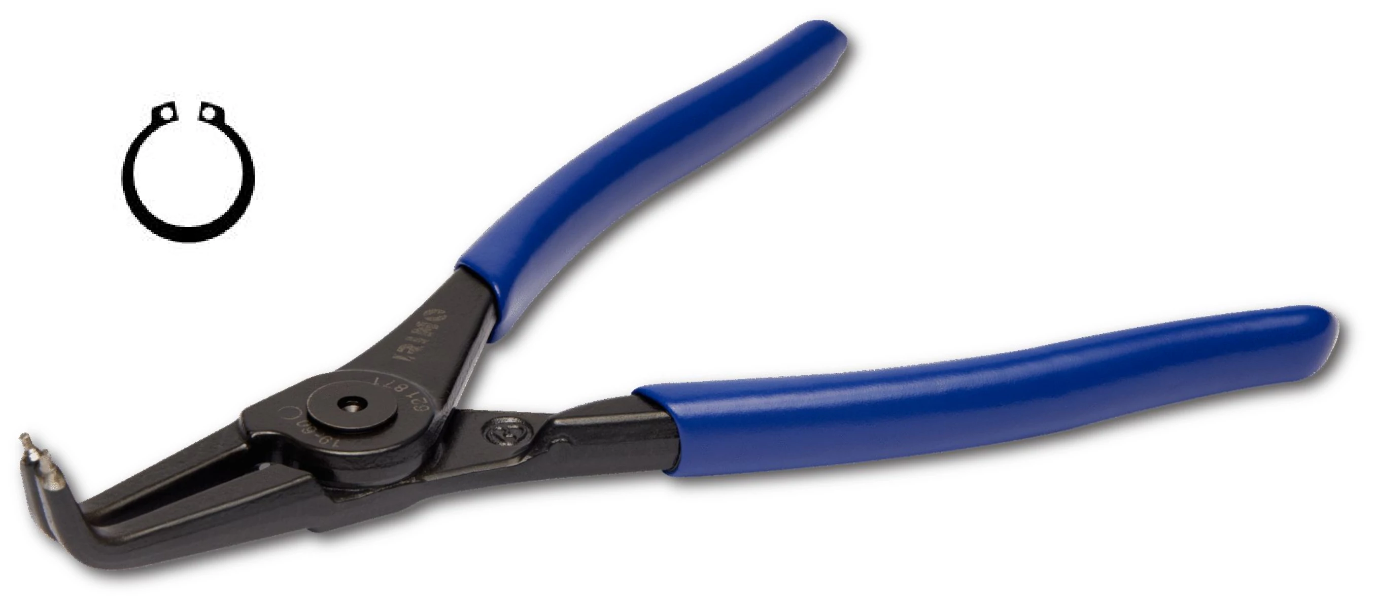 Seegergyűrű fogó külső, hajlított, 85-165 mm IRIMO: 621891