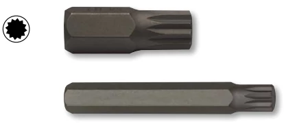 10 mm Bit, XZN csavarokhoz, M12x75 mm, hosszú  Irimo: T49M12L