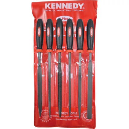 Tűreszelő készlet 16cm hosszú 6 darabos  KENNEDY: KEN-031-6980K