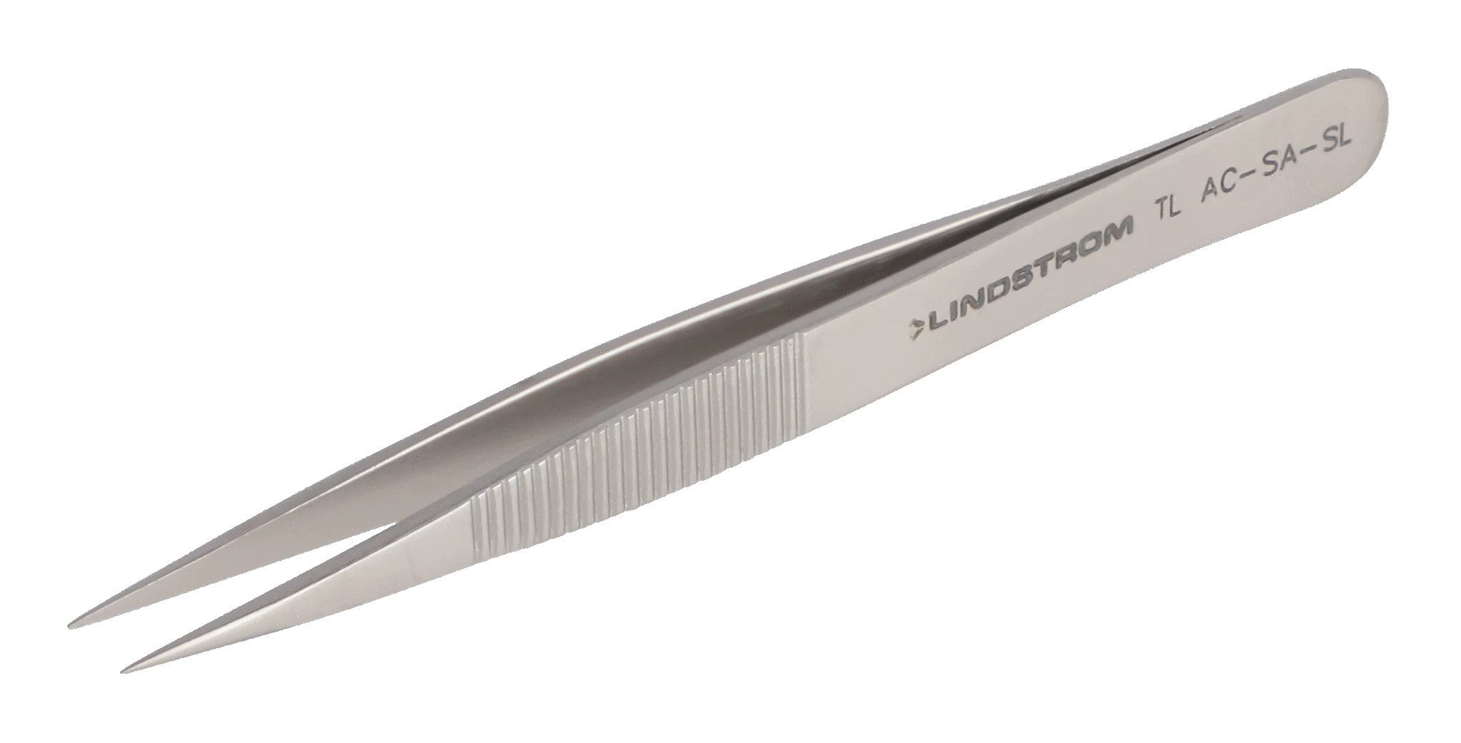 Hegyes csipesz, egyenes erős, recés fogantyúval ESD 110 mm Lindström TL AC-SA-SL