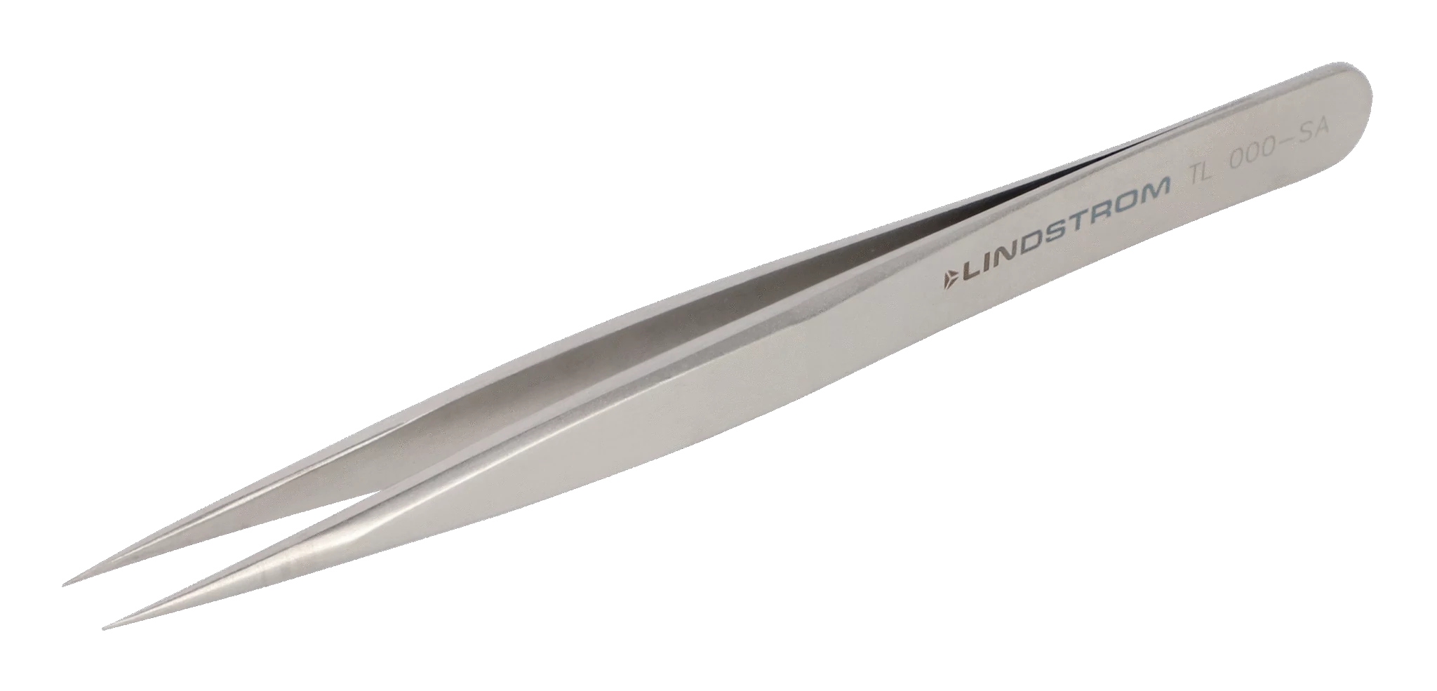 Univerzális csipesz 120mm, antimágneses, saválló rozsdamentes acélból, 000-es típus, finom hegyekkel  Lindström TL 000-SA