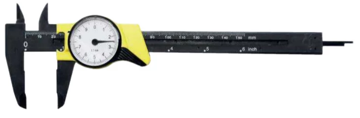 Üvegszálas órás tolómérő 150mm/0,1  MIB 01007004