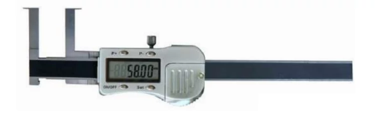 Digitális belső horonymérő tolómérő 10-100/0,01mm, pontosság:0,05mm, fémházas MIB 02027104