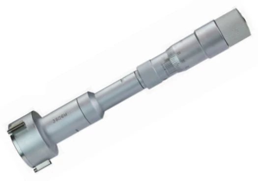 Hárompontos analóg furatmikrométer, gyűrű, hosszabbító 12-16/0,001mm, +/-0,005mm, 80mm MIB 01022053