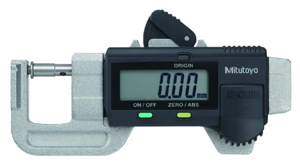 Digitális gyorsvastagság-mérő Absolute, könnyű kivitelű Quick mini 0-12/0,01mm Mitutoyo 700-119-30