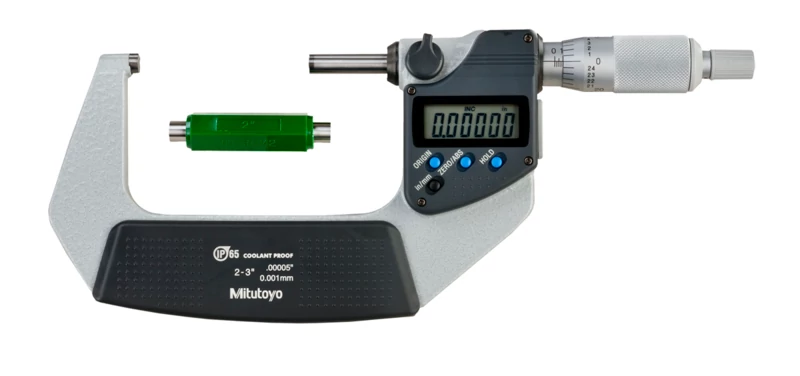 Digitális mikrométer 50,8-76,2mm/0,001 IP65, mm/inch, adatkimenettel Mitutoyo 293-332-30