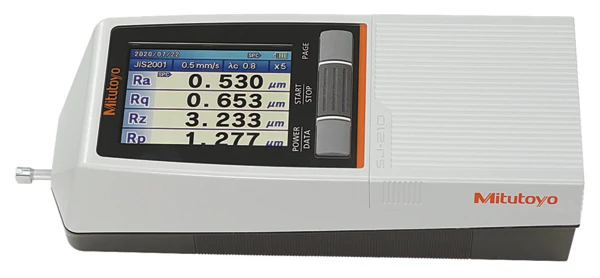 Hordozható érdességmérő Mitutoyo SJ-210S(inch/mm), keresztirányú típus R=5µm, 4mN 178-565-02E