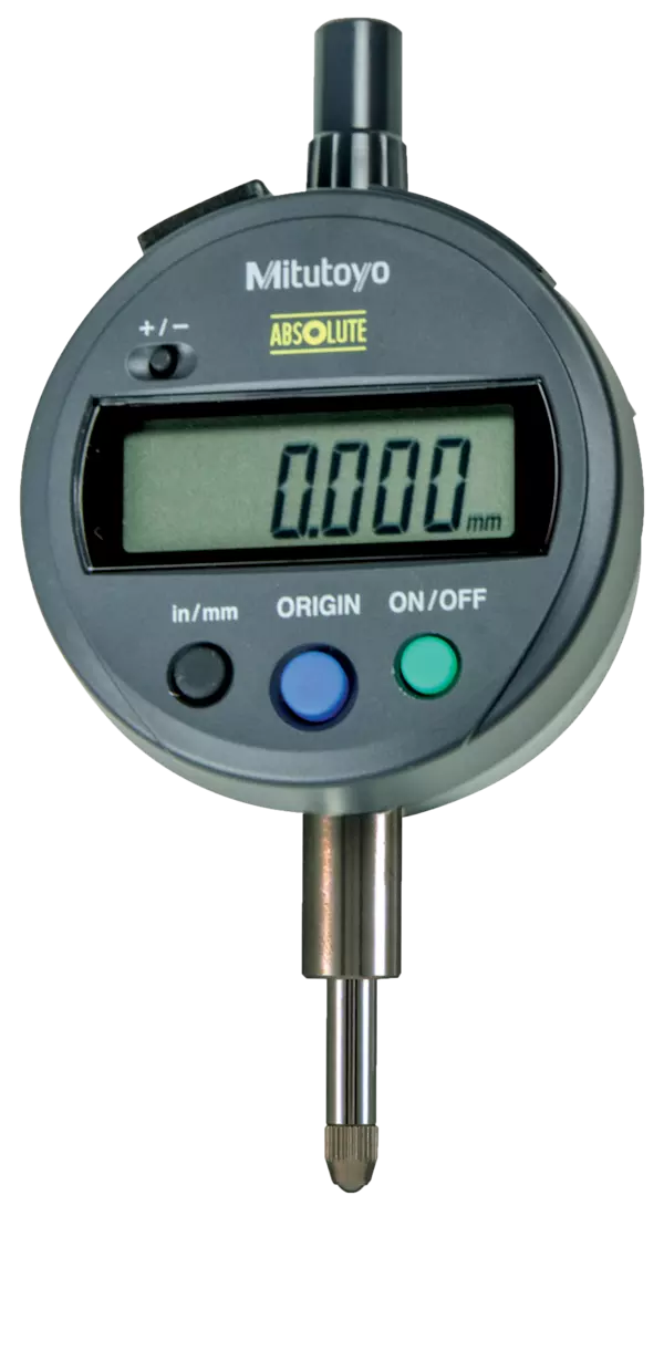 ABSOLUTE DIGIMATIC mérőóra IP42 ID-S 0,001/12,7mm, sík hátlappal, col/metrikus Mitutoyo 543-791B-10