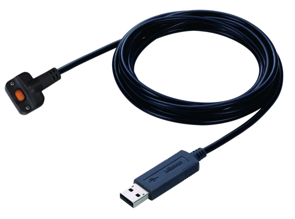 USB kábel IP-védett mikrométerhez adatgombbal (2 m) 06AFM380B