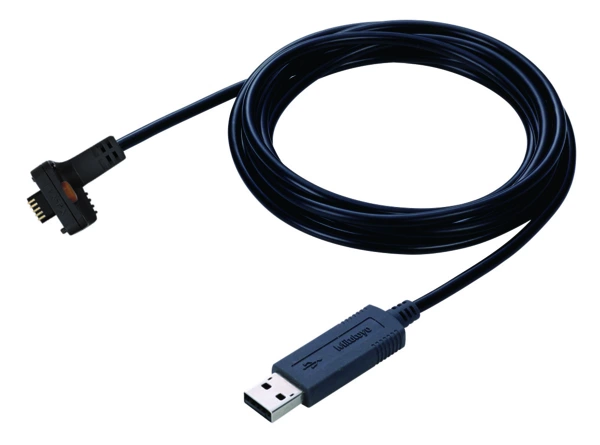 USB kábel IP-védett tolómérőkhöz adatgombbal (2 m) 06AFM380A