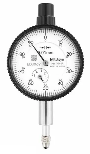 Analóg mérőóra, füles hátlap, ISO változat 5 mm/ 0,01 mm Mitutoyo 1044A