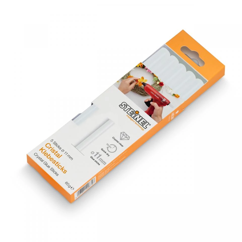 Ragasztórúd 60g (5 db)  Cristal, 11 x 120mm  STEINEL  ST_013776_1