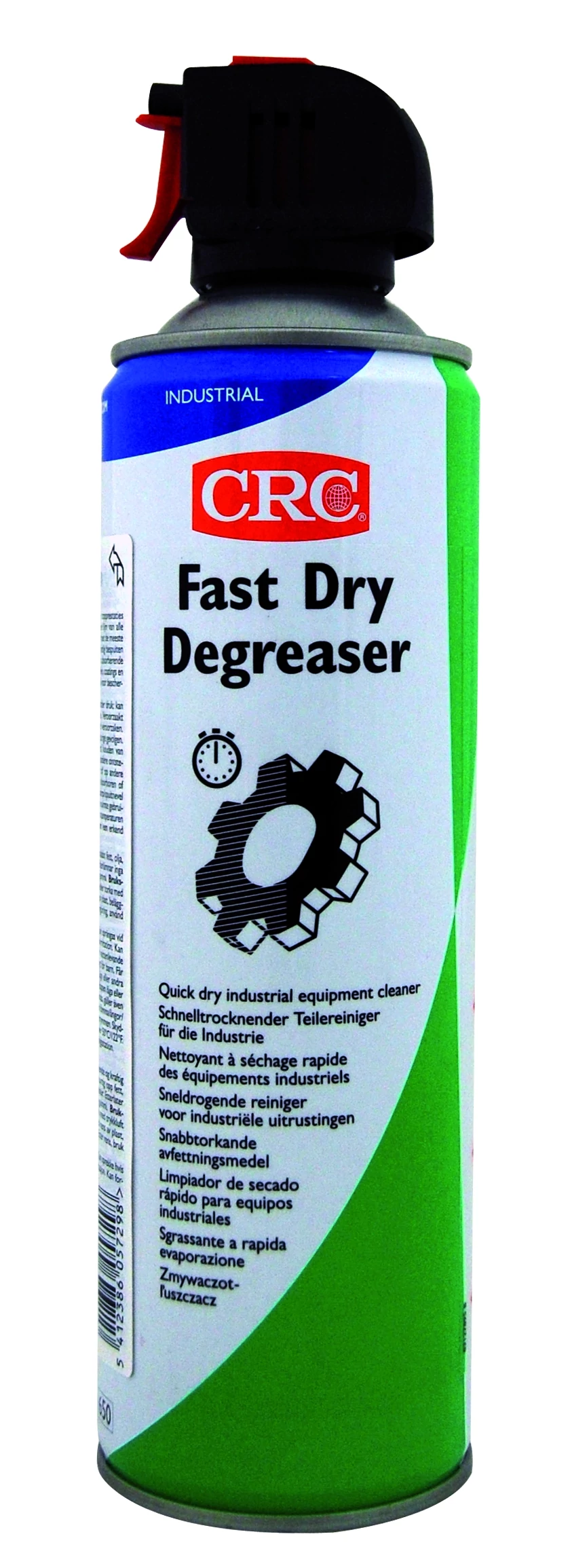 CRC FAST DRY DEGREASER 500ml gyorsan száradó, nagyteljesítményű általános tisztítószer: CC10227