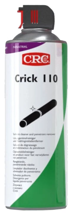 CRC CRICK 110 500ml NDT CLEANER roncsolásmentes varrat és anyagvizsgáló - tisztítószer: CC30723