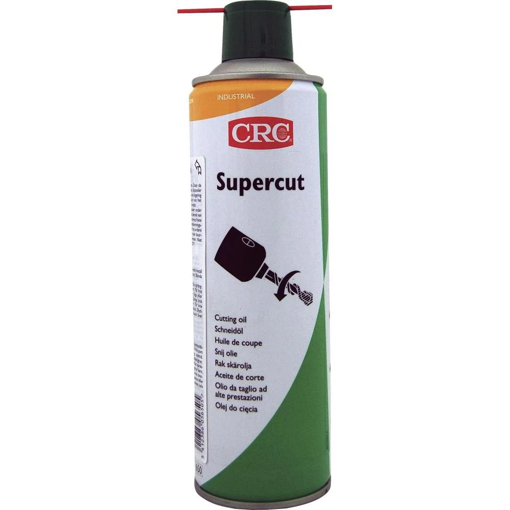 CRC SUPERCUT klór-, és szilikon-mentes, direkt vágó-, fúró-, üregelő olaj aeroszol 250ml CC32687