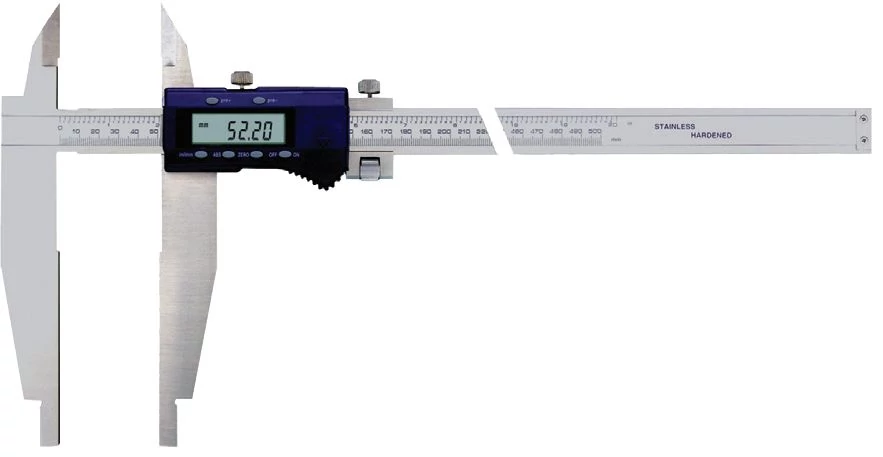 Digitális precíziós műhely tolómérő mérőcsúccsal és furatmérő pofával 1000/150-0,01mm MIB: 02027016