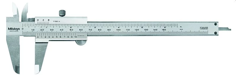 Nóniuszos tolómérő mm/coll 150mm 0,05mm Mitutoyo: 530-104