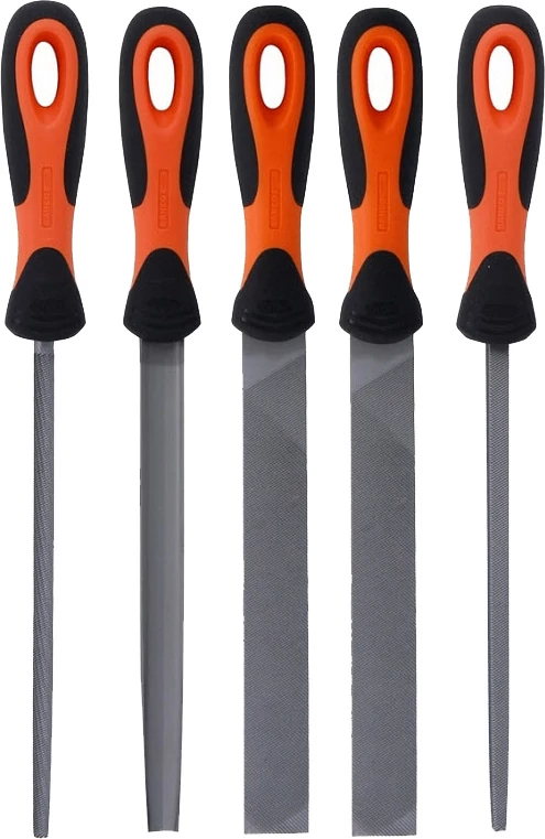 Ergo reszelőkészlet 5 db 200 mm ERGO Bahco: 1-478-08-1-2