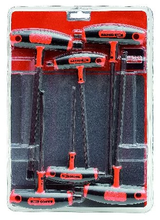 T-nyelű hatszög csavarhúzó készlet 6-részes 3-10mm Bahco 903T-1