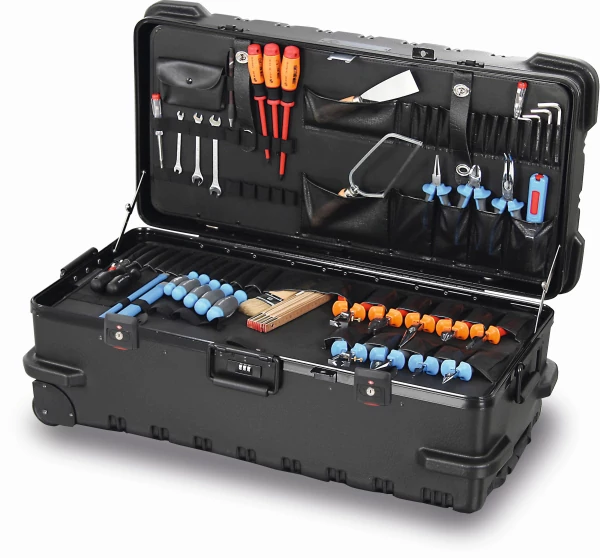 Szerszámkoffer Chicago extra erős, gurulós gurulós 805x310x370 Hepco: 00 5545 8019