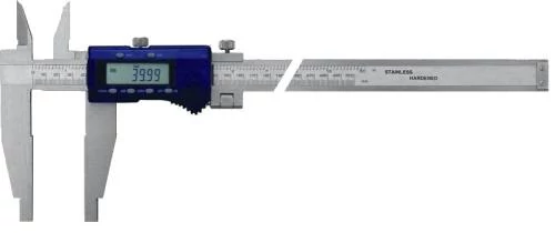 Digitális műhely-tolómérő rozsdamentes, felső csőrrel 600mm/ 100mm 0,01/0,0005